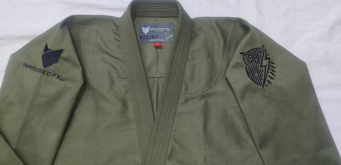 Kimono Tactical Green Ops Gi